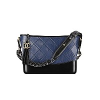 [스페셜오더]CHANEL-A91810 샤넬 블랙 빈티지 카프스킨 가브리엘 쉐브론 호보 백