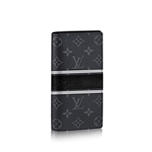 LOUIS VUITTON-M67823 루이비통 모노그램 스티커 프린트 브라짜 이미테이션 남성 장지갑