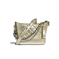[스페셜오더]CHANEL-A91810 샤넬 블랙 빈티지 카프스킨 가브리엘 쉐브론 호보 백