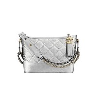 [스페셜오더]CHANEL-A91810 샤넬 블랙 빈티지 카프스킨 가브리엘 쉐브론 호보 백