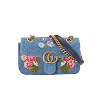 [스페셜오더]GUCCI-446744 6433 구찌 레드 GG 마몽 마틀라세 미니백