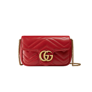 [스페셜오더]GUCCI-476433 1000 구찌 GG 마몽 블랙 수퍼 미니백