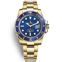 [AR팩토리]ROLEX-롤렉스 서브마리너 데이트 옐로우 골드 904L 스틸 로얄 블루 41mm