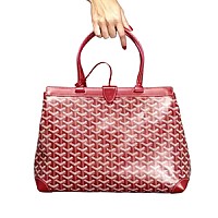 [스페셜오더]GOYARD-고야드 버건디 Bellechasse Biaude 벨샤스 비오드 토트백 PM