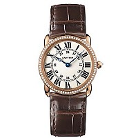 [스페셜오더]Cartier-까르띠에 롱드 루이 까르띠에 쿼츠 스틸 레이디스 가죽스트랩 워치29mm