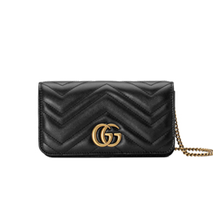 [스페셜오더]GUCCI-488426 1000 구찌 블랙 GG 마몽 체인 미니백