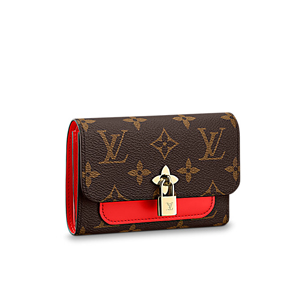 [스페셜오더]LOUIS VUITTON-M64413 루이비통 에삐 레더 트위스트 컴팩트 월릿 Coquelicot