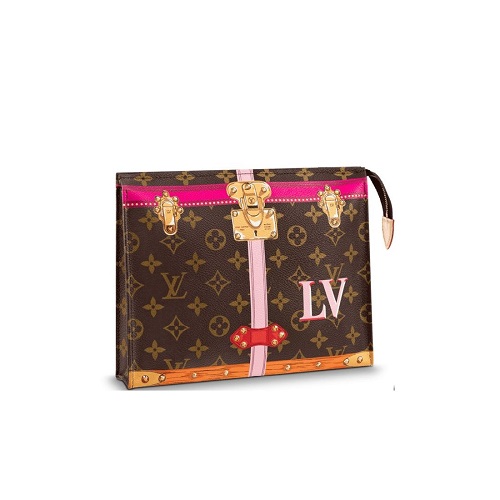 [스페셜오더]LOUIS VUITTON-M43614 루이비통 모노그램 트롱프 뢰유 스크린 프린트 토일렛 파우치26