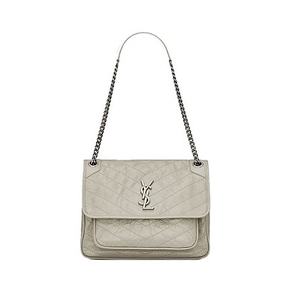 YSL-633178 생 로랑 DARK CORK 램스킨 NIKI 미디엄 숄더백 28cm