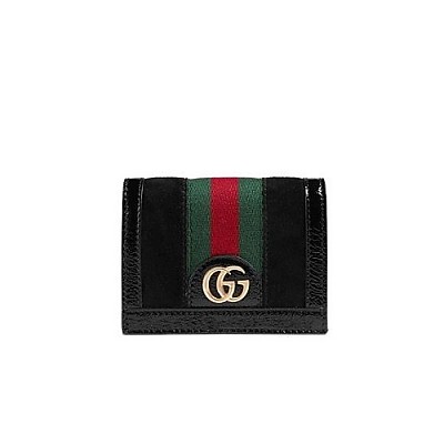 GUCCI-523155 1060 구찌 오피디아 블랙 카드 케이스