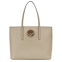 [스페셜오더]FENDI-8BH348 팬디 Fendi F 로고 트리밍 블랙 쇼퍼백