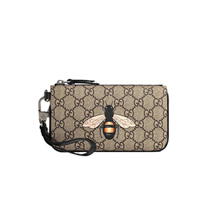 GUCCI-522866 8666 구찌 GG 수프림 꿀벌 프린트 파우치