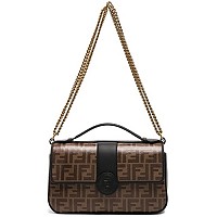 [스페셜오더]FENDI-8BS016 팬디 블랙 더블 F 미니 체인 핸드백