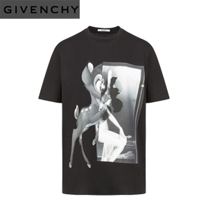 GIVENCHY-17I770 지방시 노루 밤비 프린트 셔츠 남녀공용