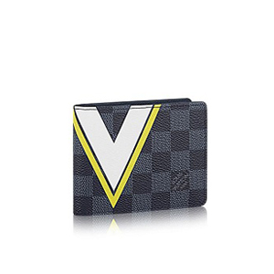 LOUIS VUITTON-N41679 루이비통 다미에 그라파이트 블루 로프 패턴 슬렌더 월릿