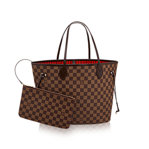 LOUIS VUITTON-N41358 루이비통 다미에 에벤 파우치 네버풀 MM