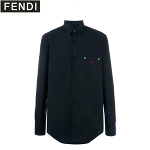 FENDI-FS0672 펜디 노 월즈 블랙 셔츠 남성용