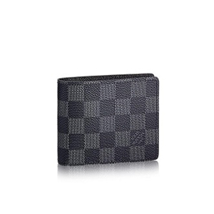 LOUIS VUITTON-N41679 루이비통 다미에 그라파이트 블루 로프 패턴 슬렌더 월릿