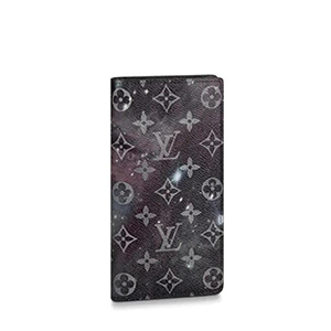 LOUIS VUITTON-M67823 루이비통 모노그램 스티커 프린트 브라짜 이미테이션 남성 장지갑