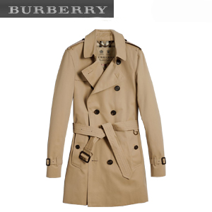 [스페셜오더]BURBERRY-40038591버버리 샌드링엄 미드 렝스 헤리티지 허니 트렌치코트 남성용