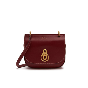 [스페셜오더]MULBERRY-H4803 멀버리 송아지 가죽 버건디 스몰 앰벌리 사첼 백