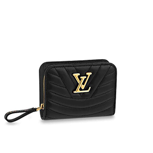 [스페셜오더]LOUIS VUITTON-M63790 루이비통 레드 송아지 가죽 뉴 웨이브 지퍼 컴팩트 월릿