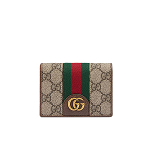 [스페셜오더]GUCCI-557801 8748 구찌 GG 수프림 캔버스 Three Little Pigs 카드 케이스