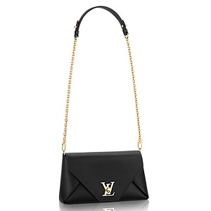 [스페셜오더]LOUIS VUITTON-M54500 루이비통 송아지가죽 러브 노트 블랙 체인 스트랩 클러치백