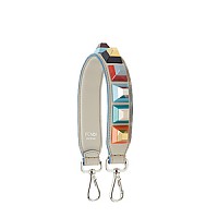 [스페셜오더]FENDI-8AV105O 펜디 송아지 가죽 멀티컬러 스터드 장식 화이트 미니 스트랩 유