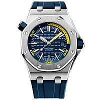 [스페셜오더]Audemars Piguet-오데마피게 로얄 오크 듀얼타임 파워리저브 스틸 블루 41mm