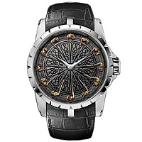 [스페셜오더]Roger Dubuis-로저 드뷔 엑스칼리버 스틸 화이트다이얼 시계42mm