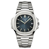 [스페셜오더]PATEK PHILIPPE-7118 파텍 필립 노틸러스 데이트 스틸 블루 시계 35mm
