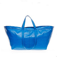 [스폐셜오더]BALENCIAGA-93178 발렌시아가 남성 런웨이 쇼 라지 캐리 쇼퍼백 옐로우