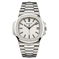 [스페셜오더]PATEK PHILIPPE-7118 파텍 필립 노틸러스 데이트 스틸 블루 시계 35mm
