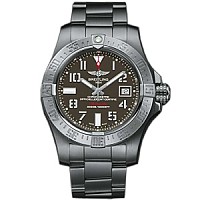 [스페셜오더]BREITLING-브라이틀링 어밴져 크로노그래프 티타늄 45 나이트 미션 그린 시계 45mm