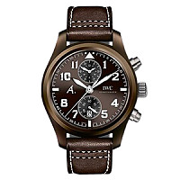 [스페셜오더]IWC-388006 아이더블유씨 파일럿 크로노그래프 더 라스트 플라잇 에디션 세라믹 브라운다이얼 워치46mm